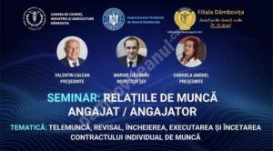 Read more about the article Camera de Comerț Dâmbovița organizează seminarul de informare „Relațiile de muncă angajat/angajator”