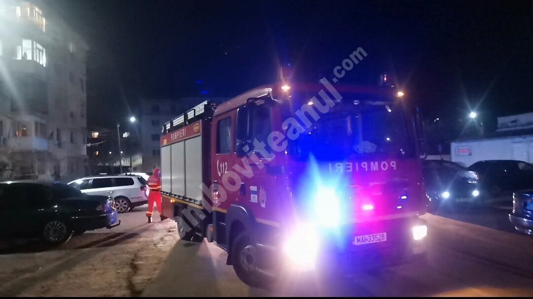 You are currently viewing Panică la Găești! Pompierii au intervenit pentru a preveni o nouă explozie!