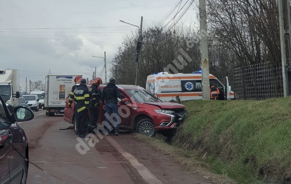You are currently viewing DÂMBOVIȚA: Coliziune violentă între două autoturisme, la Aninoasa!