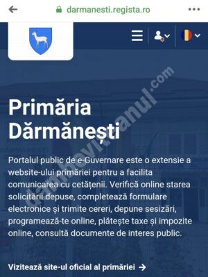 Read more about the article Primăria Comunei Dărmănești pune la dispoziția cetățenilor noi servicii online