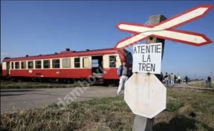 You are currently viewing DÂMBOVIȚA: Impact violent între un tren și un automobil, la Boteni!