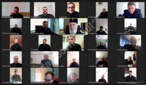 Read more about the article ÎN ARHIEPISCOPIA TÂRGOVIȘTEI AU AVUT LOC CONFERINŢELE ADMINISTRATIVE LUNARE CU TEMA „BISERICA ȘI ȘCOALA – COLABORARE, COOPERARE ȘI COORDONARE”