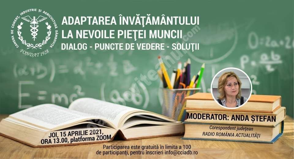 You are currently viewing Camera de Comerț Dâmbovița organizează, joi, un nou seminar de interes public