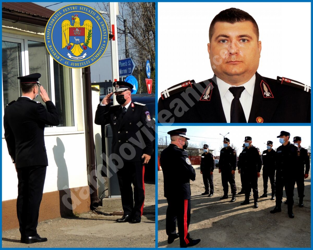 You are currently viewing ISU Dâmbovița are un nou inspector șef