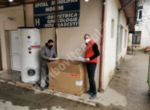 Read more about the article Crucea Roşie Dâmbovița sprijină Maternitatea Spitalului Moreni