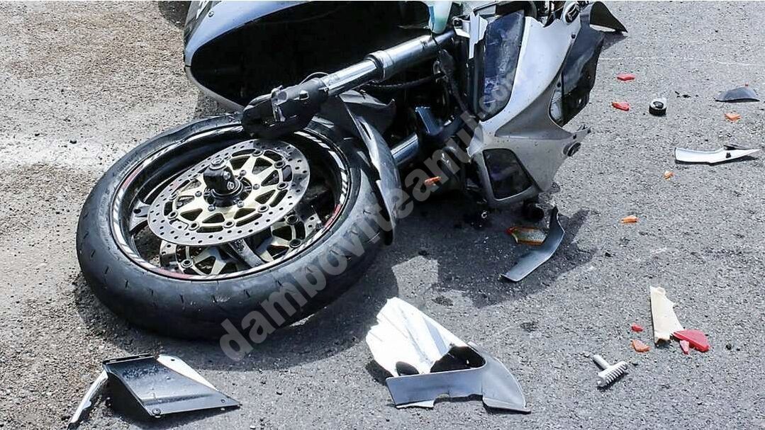 You are currently viewing DÂMBOVIȚA: Motociclist accidentat în localitatea Valea Mare!