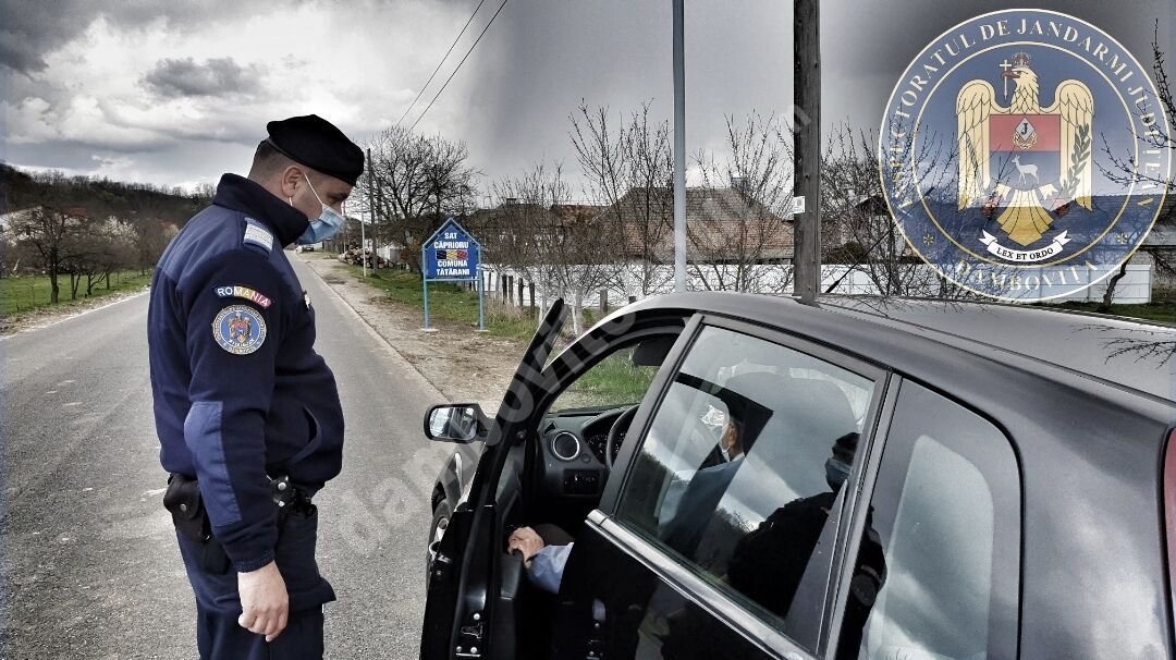 You are currently viewing Jandarmii continuă acțiunile de verificare a respectării măsurilor impuse pe timpul stării de alertă