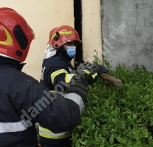 Read more about the article Incendiu în municipiul Târgoviște! Pompierii au intervenit!
