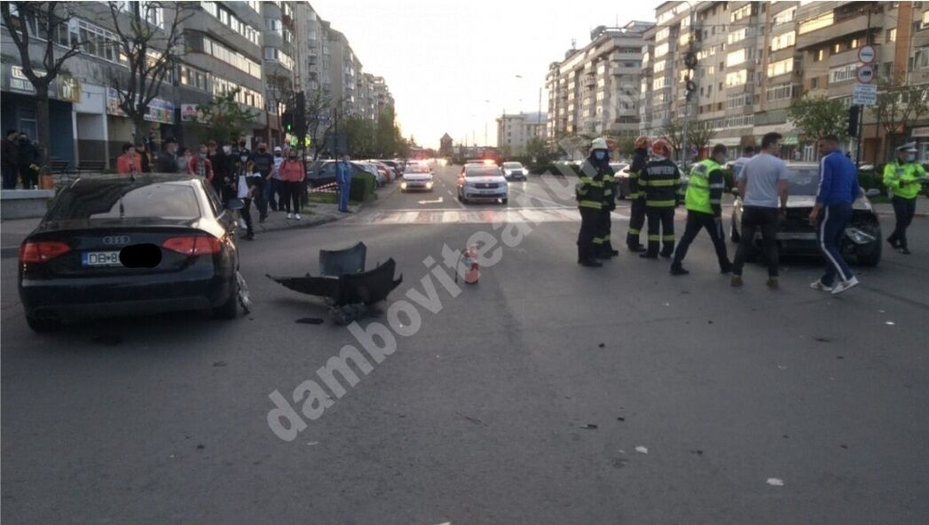 You are currently viewing Copil accidentat într-un incident rutier, în municipiul Târgoviște!