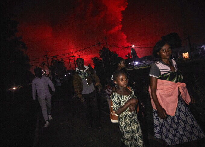 You are currently viewing Situație dramatică în Republica Democrată Congo din cauza erupției vulcanului Nyiragongo