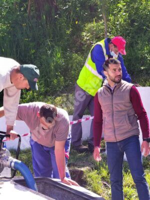 Read more about the article „Fântâna Păcii” din comuna Aninoasa a fost curățată și igienizată
