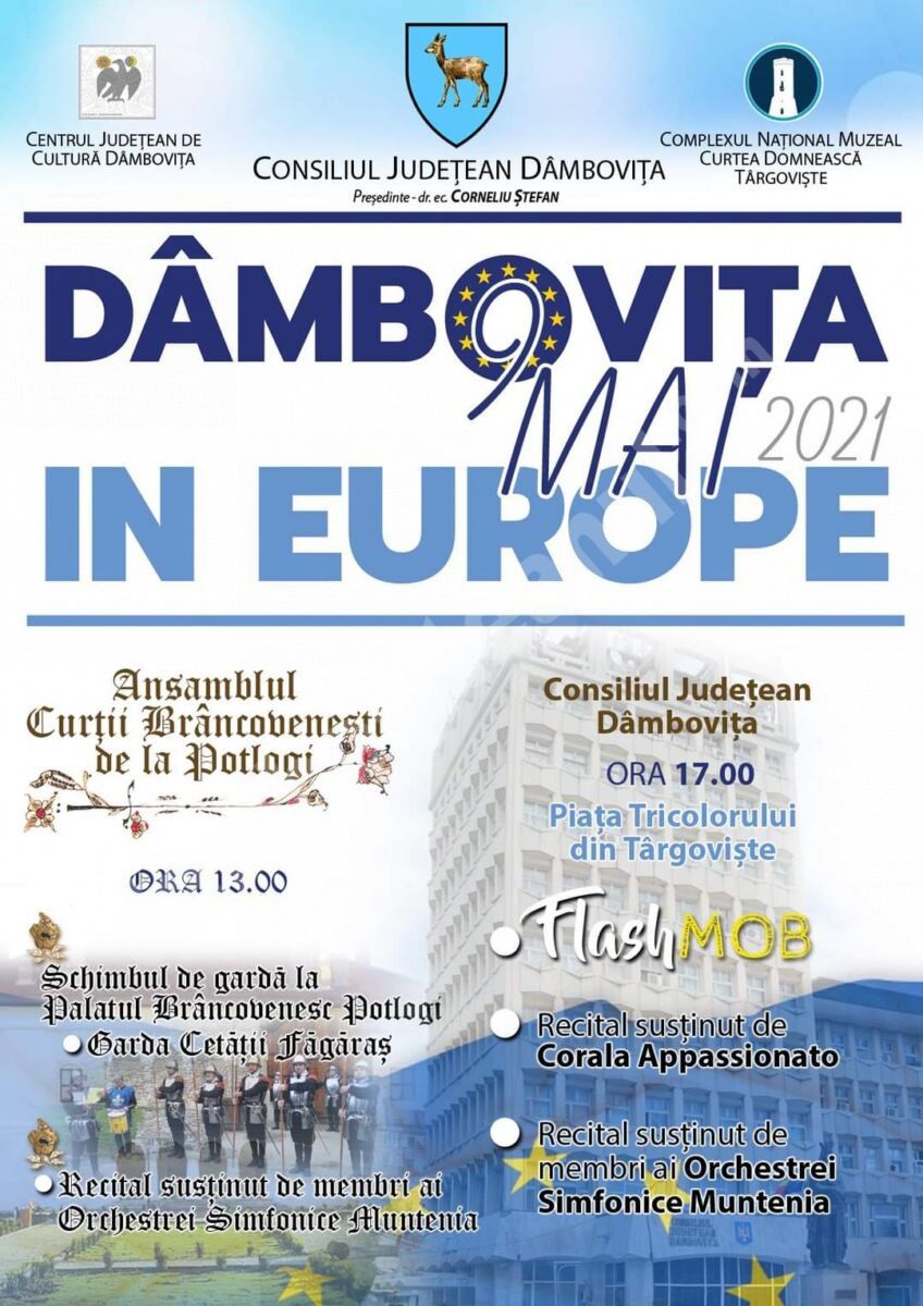 You are currently viewing Ziua Europei, marcată de Centrul Județean de Cultură Dâmbovița