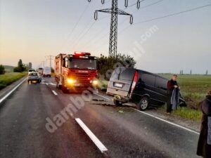 Read more about the article DÂMBOVIȚA: Accident cu victime pe DN 71, la Conțești!