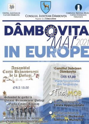 Read more about the article Centrul Județean de Cultură Dâmbovița, Manifestări artistice, cu ocazia Zilei Europei