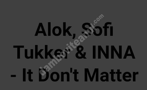 You are currently viewing INNA – super colaborare internațională cu Alok și Sofi Tukker pentru piesa ”It Don’t Matter” exclusiv pe Spotify