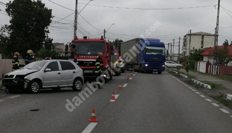 You are currently viewing GĂEȘTI: Un autoturism a lovit violent un cap de pod! Conducătorul a fost rănit!