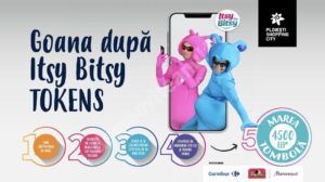 Read more about the article Părinții și copiii intră în „Goana după Itsy Bitsy Tokens”, la Ploiești Shopping City