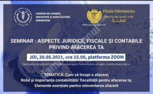 Read more about the article Camera de Comerț Dâmbovița organizează un nou seminar privind succesul în afaceri! Vezi detalii!