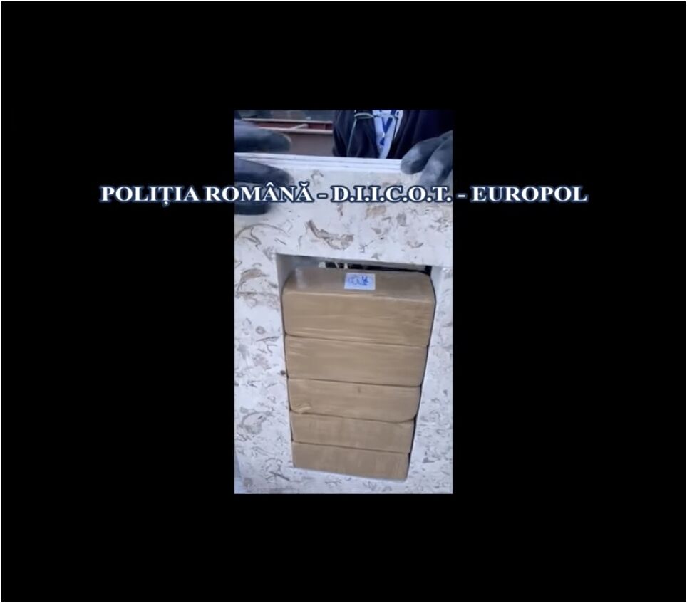 You are currently viewing DIICOT anunță că a capturat 1.452 de kilograme de heroină,  ascunsă în containere cu materiale de construcție