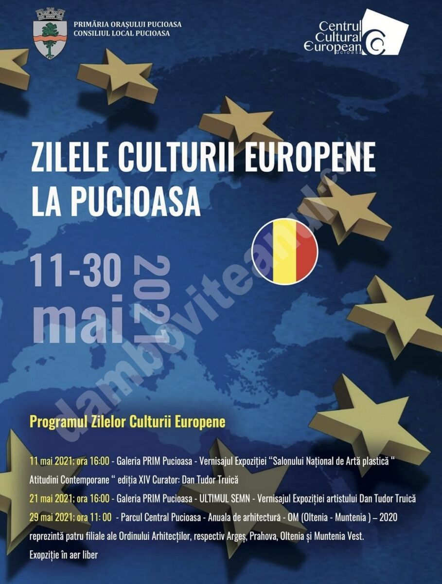 You are currently viewing ZILELE CULTURII EUROPENE, LA PUCIOASA