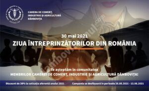 Read more about the article 30 MAI 2021 – Ziua Întreprinzătorilor din România