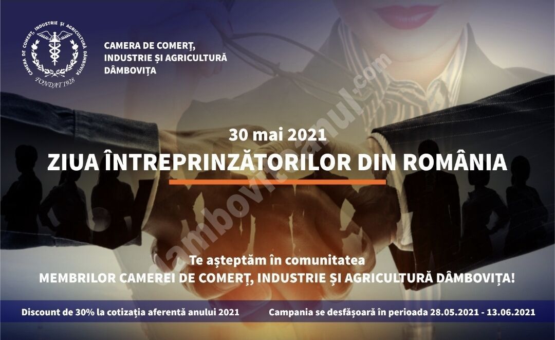 You are currently viewing 30 MAI 2021 – Ziua Întreprinzătorilor din România