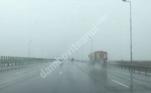 Read more about the article Vremea rea aduce noi incidente! Accident rutier cu victime pe A1, la Petrești!