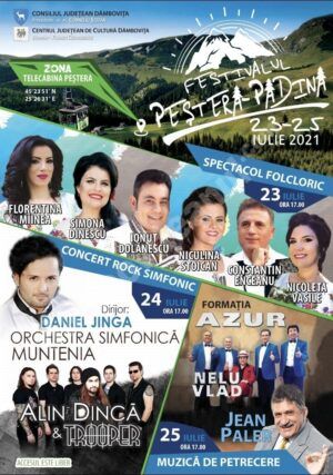 Read more about the article Festivalul „Padina – Peștera”, se va desfășura în zona Telecabina Peștera din Masivul Bucegi. Vezi detalii!