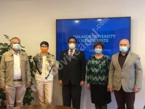 Read more about the article VIZITA EXCELENȚEI SALE, ALFREDO ALFONSO TORREALBA, AMABASADORUL REPUBLICII BOLIVARIENE VENEZUELA ÎN ROMÂNIA, LA UNIVERSITATEA „VALAHIA” DIN TÂRGOVIȘTE