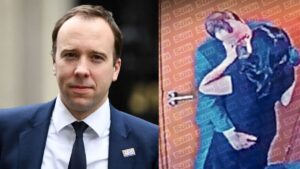 Read more about the article Ministrul Sănătății din Marea Britanie a demisionat pentru că a sărutat o colegă când încă erau în vigoare regulile de distanțare socială