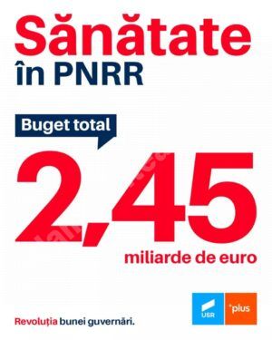 Read more about the article Ministrul Sănătății, despre PNRR: Componenta de Sănătate propune 3 reforme și 2 tipuri principale de investiții cu un buget total de 2,45 miliarde euro