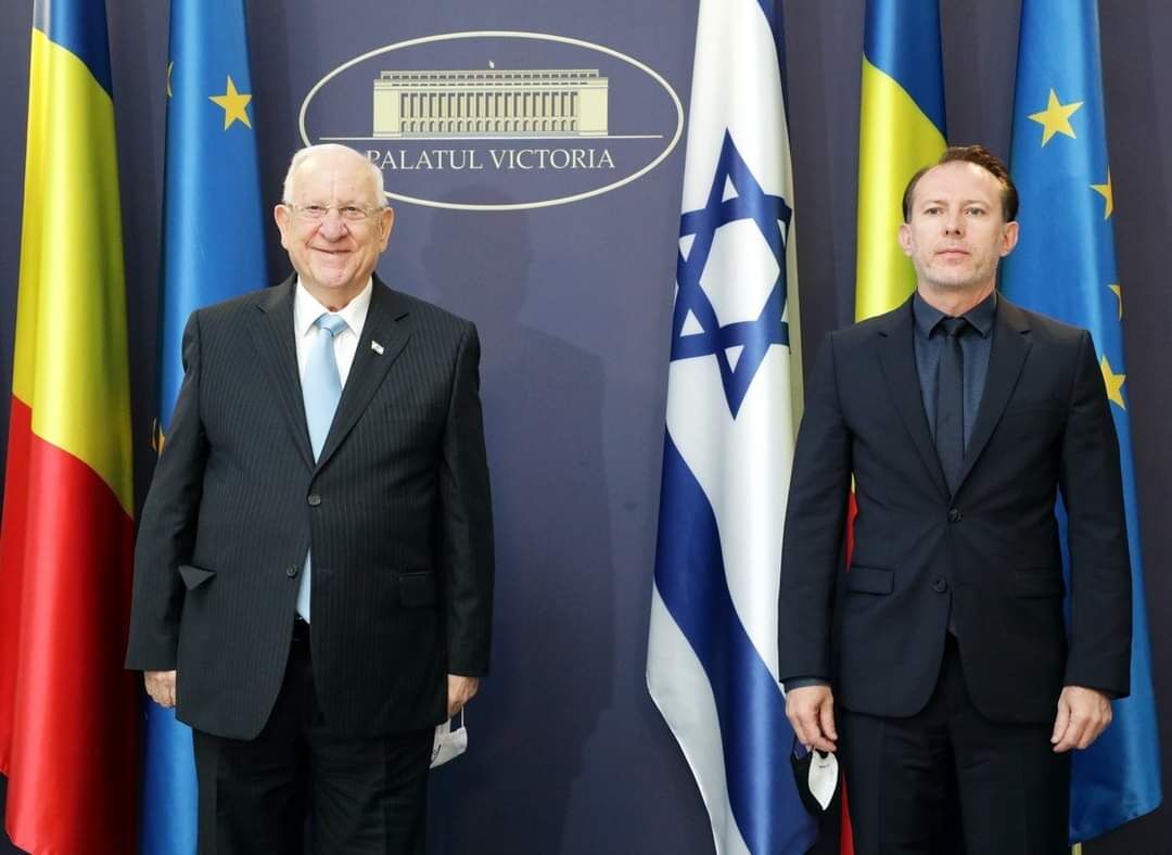 You are currently viewing Cîțu, întrevedere cu Președintele Statului Israel, Reuven Rivlin