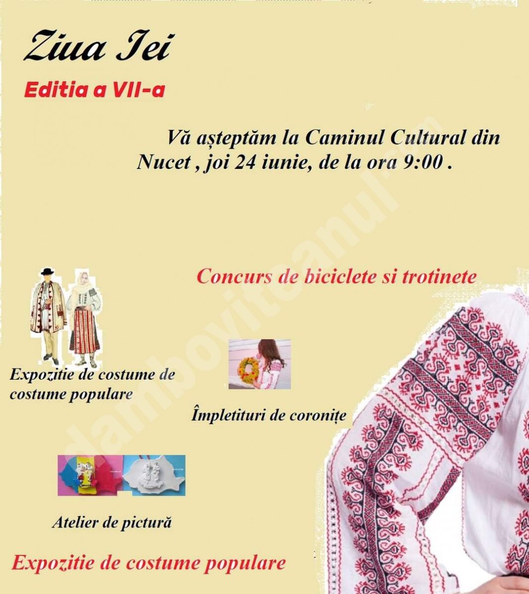 You are currently viewing „Ziua Iei” va fi marcată, joi, la Nucet