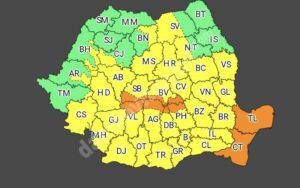 Read more about the article Până miercuri, 2 iunie 2021, COD GALBEN DE PLOI în județul Dâmbovița!