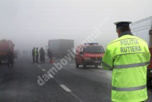 Read more about the article DÂMBOVIȚA: Accident rutier la I. L. Caragiale, soldat cu două victime