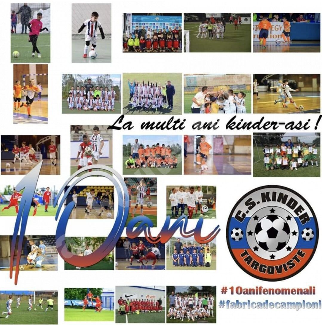 You are currently viewing Clubul Sportiv Kinder Târgoviște – 10 ani de la înființare