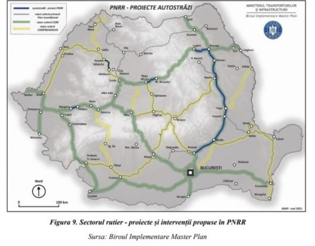 You are currently viewing Guvernul, prin PNRR, vrea să construiască 434 de km de autostradă până în 2026