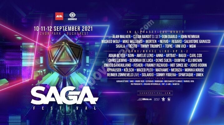 You are currently viewing SAGA Festival prezintă, în exclusivitate anul acesta, în România: Tiësto, Don Diablo, Alan Walker și Salvatore Ganacci