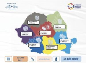 Read more about the article 61.800 doze de vaccin de la compania farmaceutică Johnson&Johnson sosesc mâine în țară