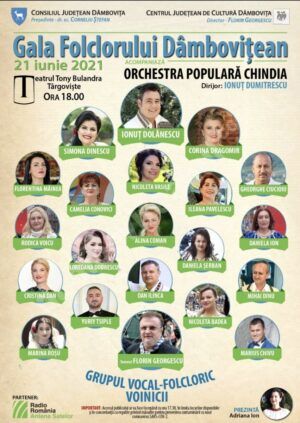 Read more about the article „Gala folclorului dâmbovițean” organizat de Centrul Județean de Cultură Dâmbovița