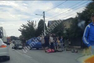 Read more about the article Coliziune violentă la Răzvad! Un motociclist a fost grav rănit!
