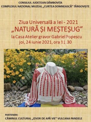 Read more about the article Ziua Universală a Iei, sărbătorită la Casa Atelier Gravor „Gabriel Popescu”