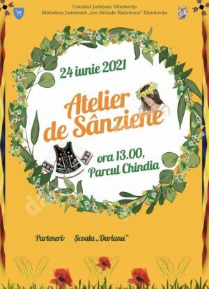 Read more about the article În Parcul Chindia din Târgoviște se va desfăşura „Atelierul de Sânziene”