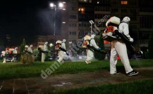 Read more about the article Azi-noapte s-au desfășurat acțiuni de dezinsecție la sol, în municipiul Târgoviște