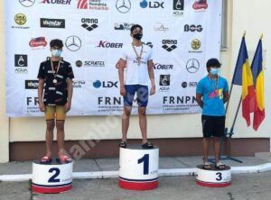 Read more about the article Înot. Dâmbovițeanul David Neacșu, vicecampion al României și în proba de 100 liber