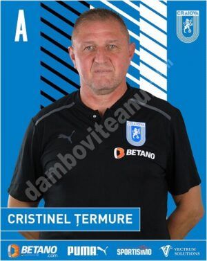 Read more about the article Târgovișteanul Cristinel Țermure, antrenor secund la CS U Craiova