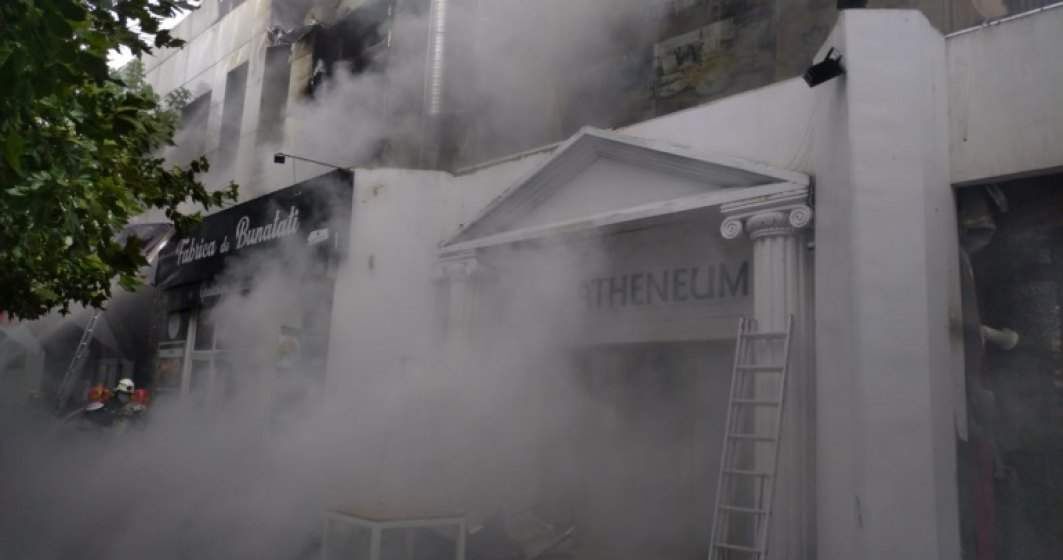 You are currently viewing Incendiu violent în Piaţa Delfinului din Capitală
