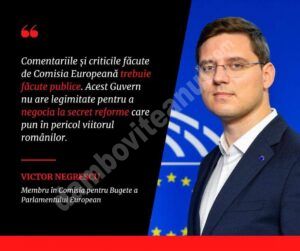 Read more about the article Un nou val de critici dure al Comisiei Europene, faţă de PNRR-ul României