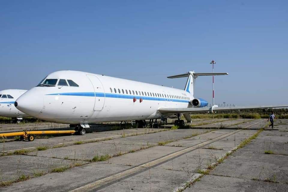 You are currently viewing Aeronavă ROMBAC 1-11, în patrimoniul Muzeului Național al Aviației Române
