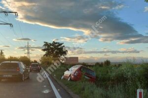 Read more about the article Un al doilea accident rutier înregistrat pe DN 71 – Ulmi, într-o singură seară!